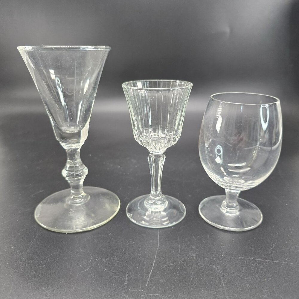 Vintage Glassware Cognac Delamain Brandy Snifter Aperitif  & Cordial DH1304